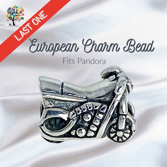 Dragonfly Spirit Designs Jewelry - European Charm Bead Motorcycle 925S Fits Pandora